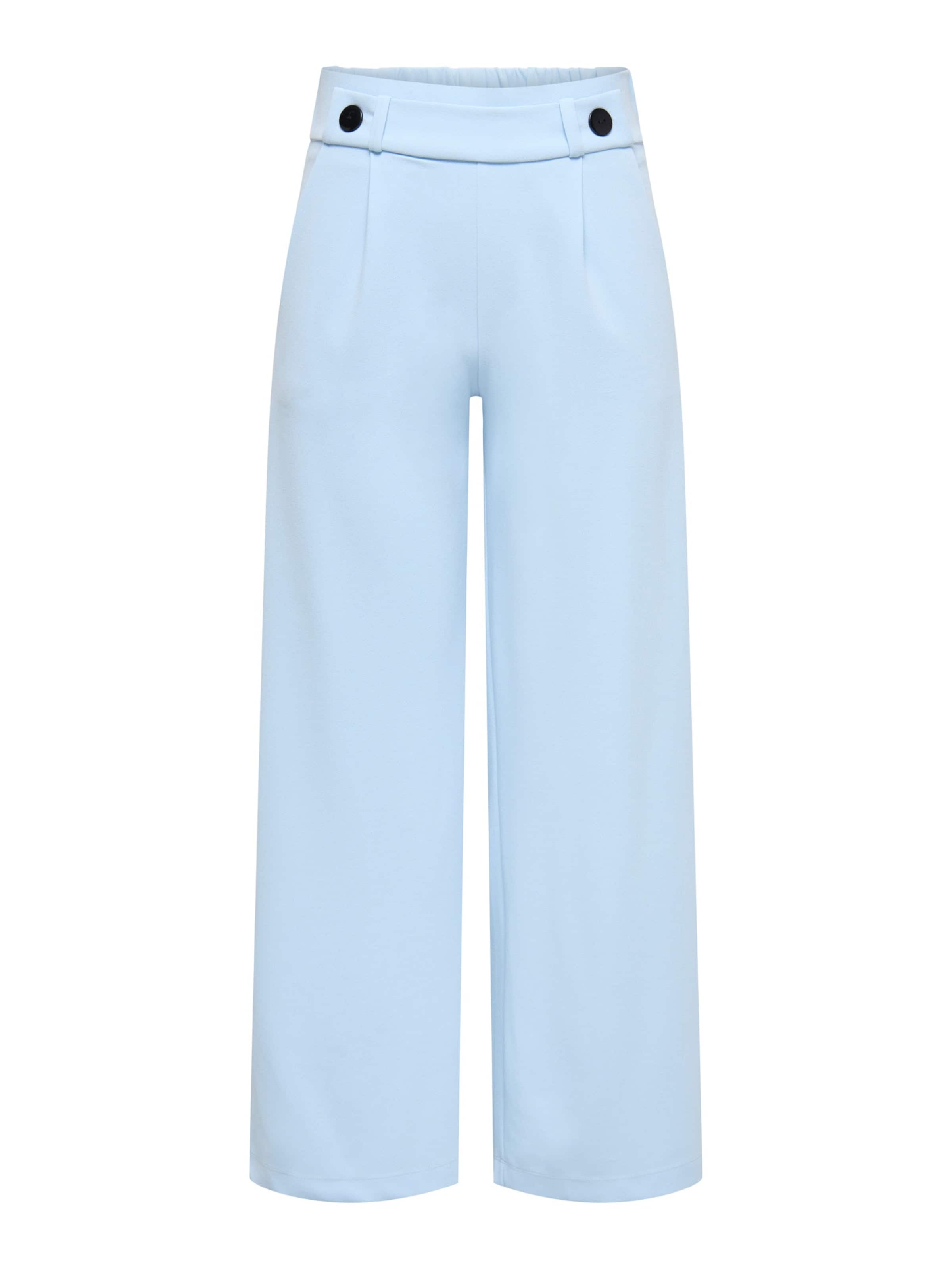JDY Wide leg Pleat-front trousers 'JDYGeggo' in Blue: front