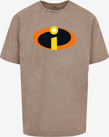 T-Shirt 'The Incredibles 2 - Costume' ABSOLUTE CULT en marron : devant
