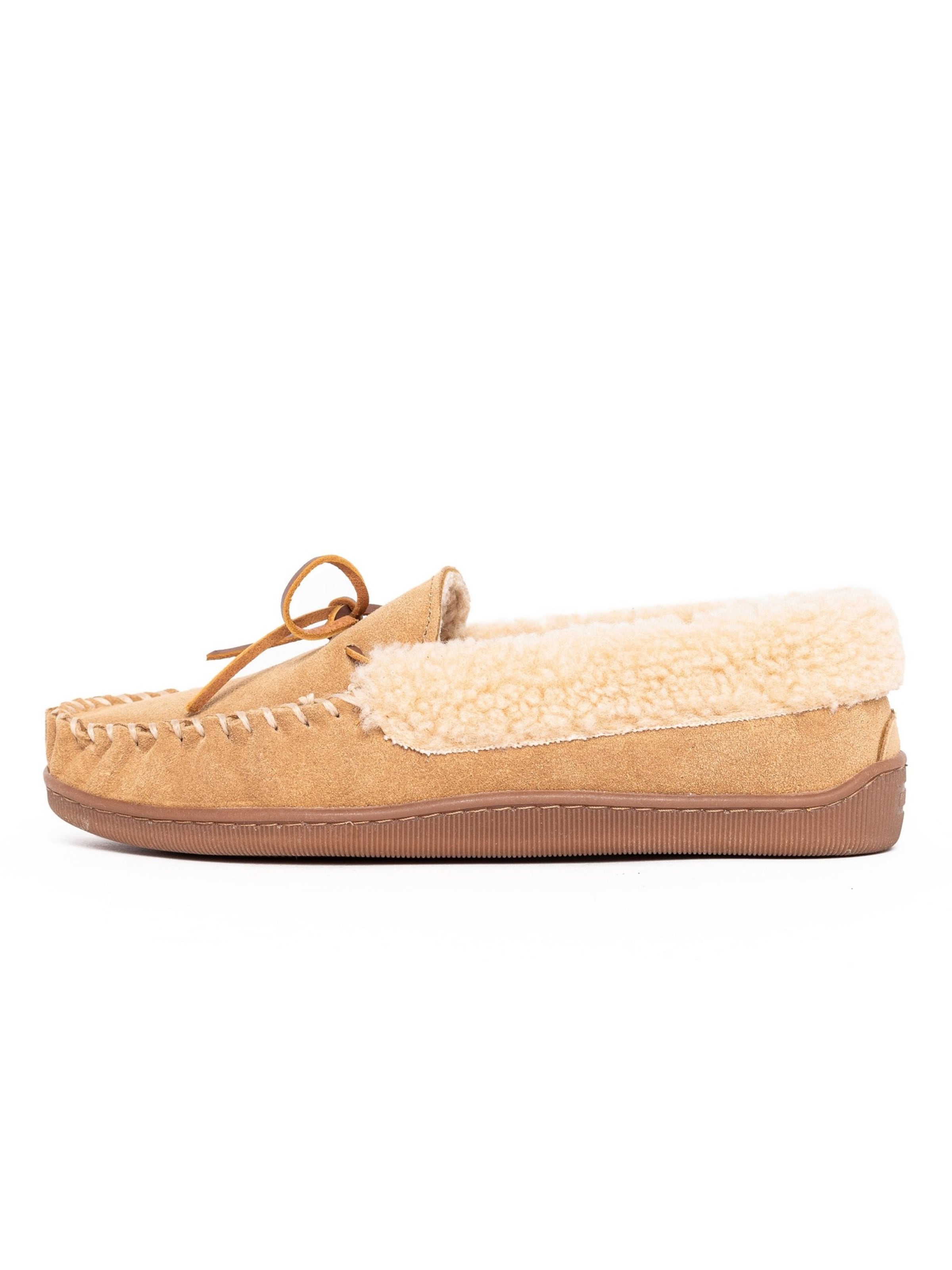 Minnetonka Moccasin 'Allen' in Brown: front