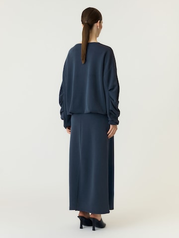 YAS Sweatshirt 'YASCoze' i blå