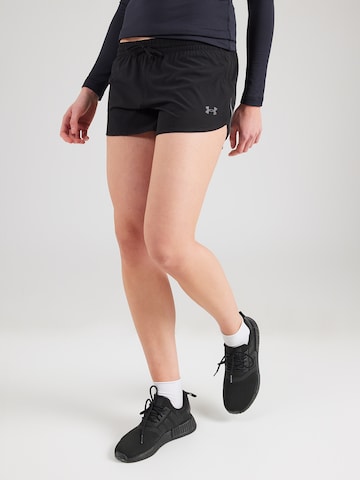 UNDER ARMOUR Normální Sportovní kalhoty 'Velociti Pro 3' – černá: přední strana