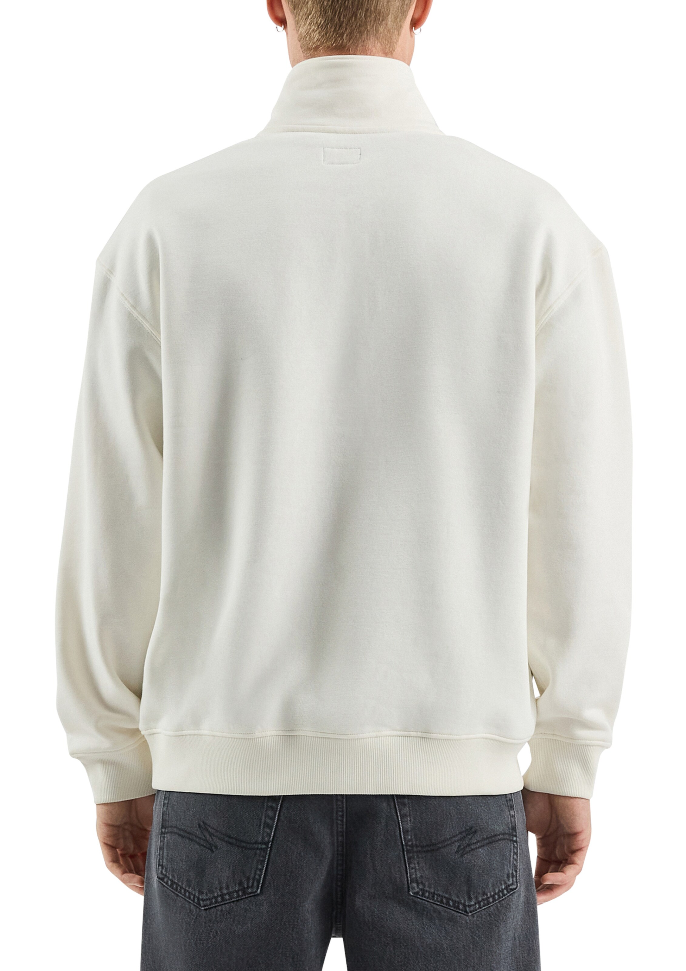 Sweat-shirt QS en beige