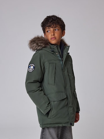 Superdry & Co - Chaqueta de entretiempo 'Everest' en verde: frente