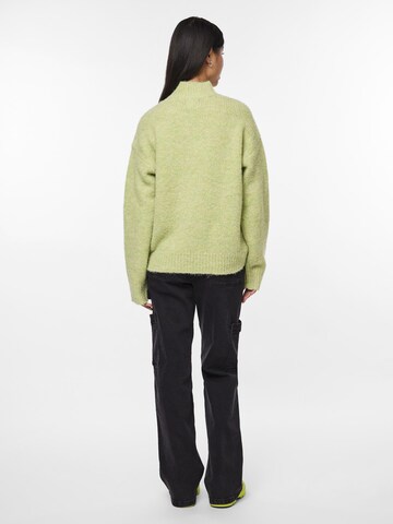 PIECES Sweater 'Kamma' in Green