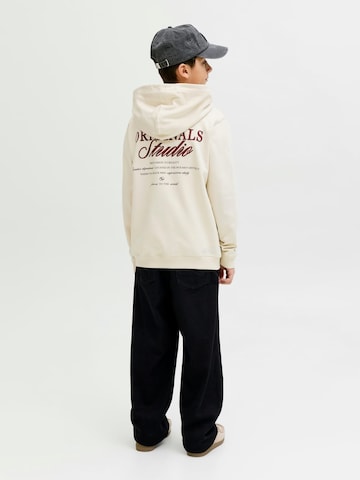 Jack & Jones Junior Sweatshirt 'Norrebro' in Wit