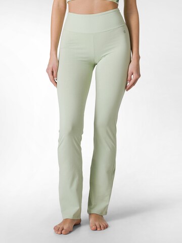 DEHA Regular Sports trousers in Green: front