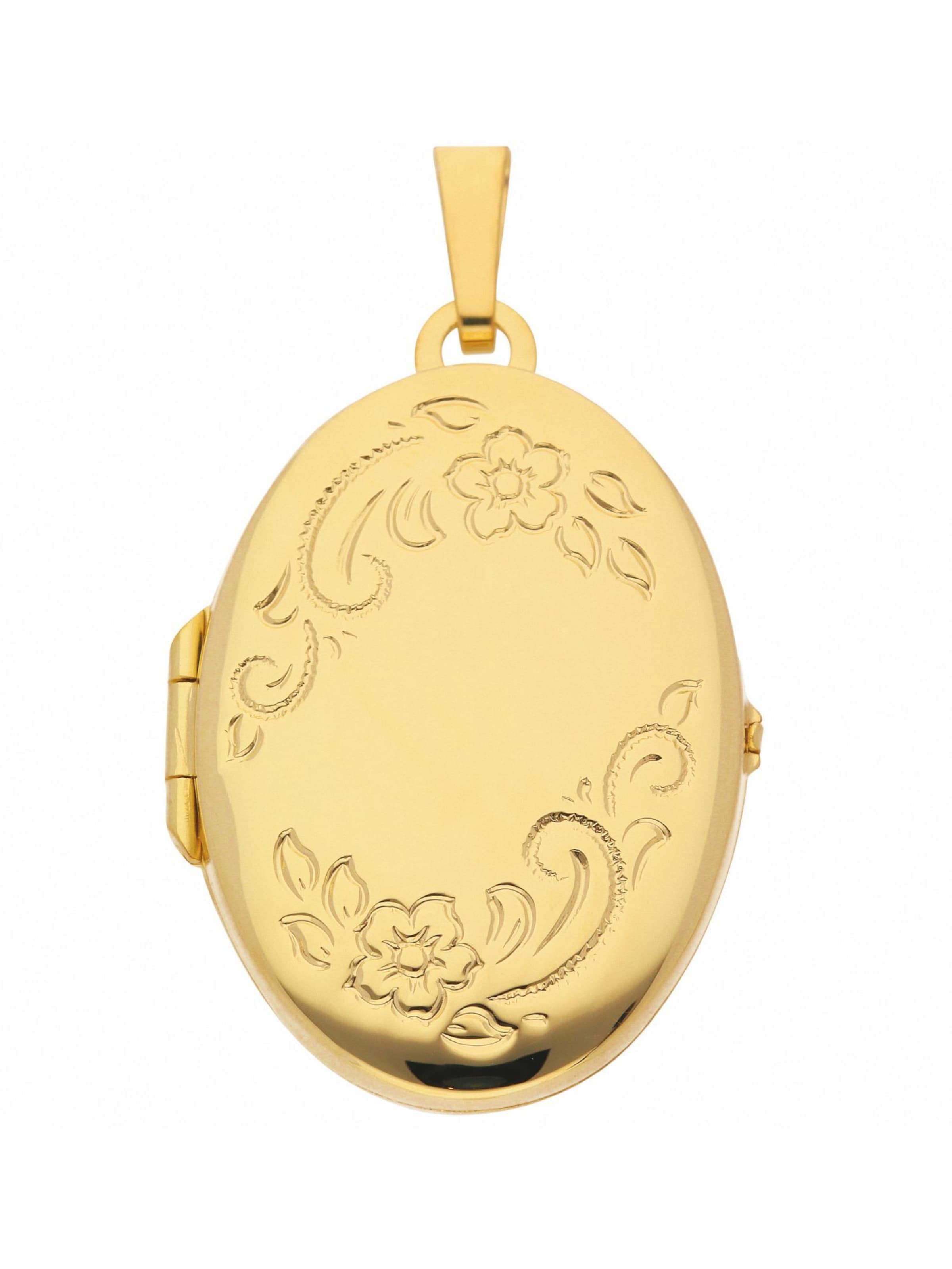 Adelia´s Anhänger in Gold: Vorderseite