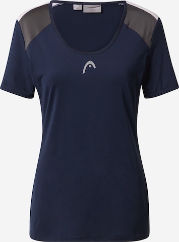 HEAD Performance Shirt 'CLUB 22' in Blue: front