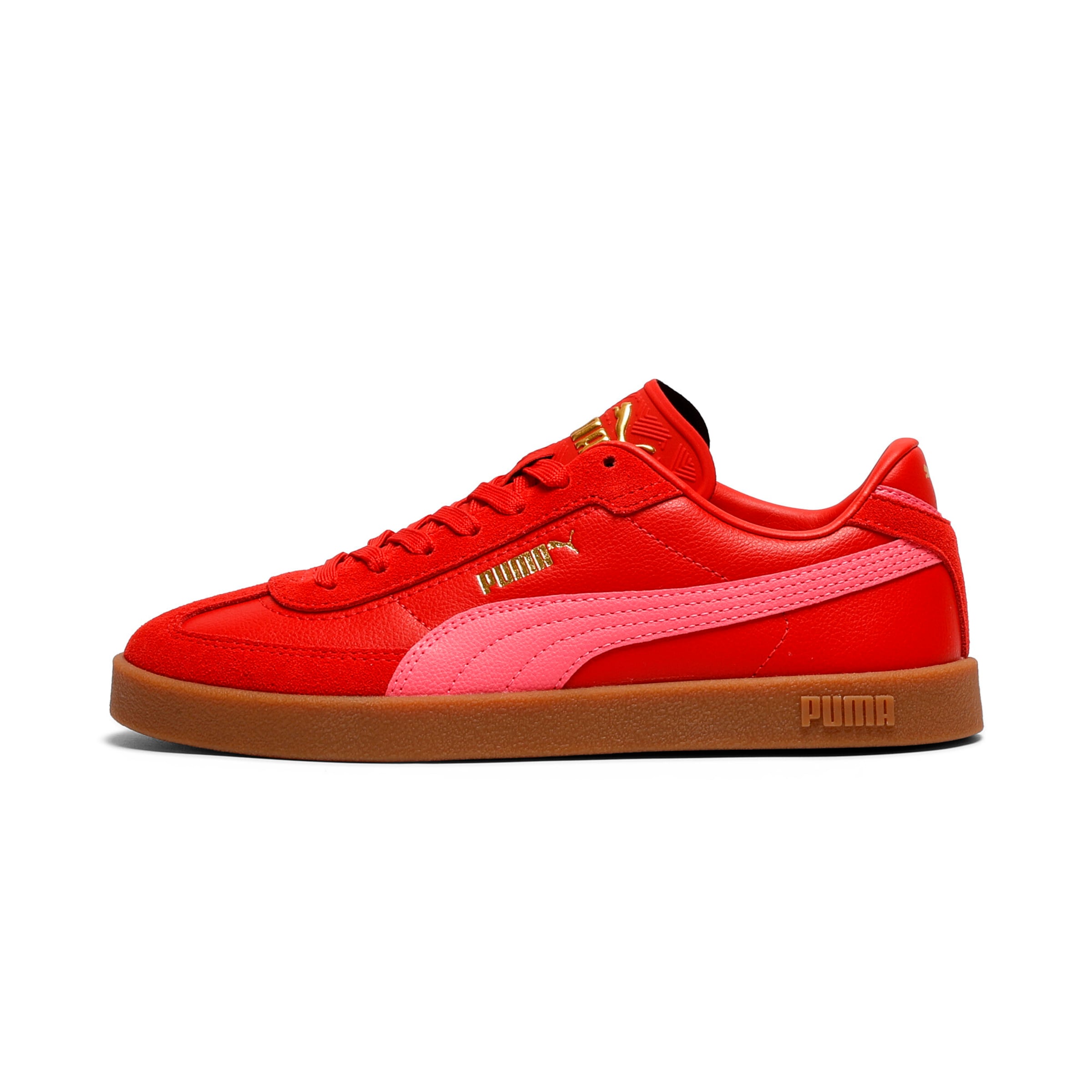 PUMA Sneakers 'Club II Era' in Red: front