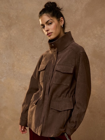 Next Between-Season Jacket in Brown: front