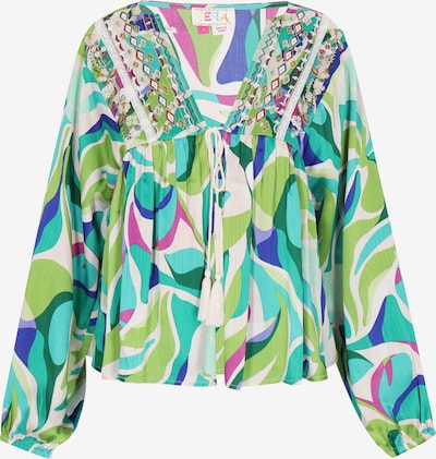 IZIA Pusero 'Fashion Look' värissä vesi / vaaleanvihreä / magenta / offwhite, Tuotenäkymä