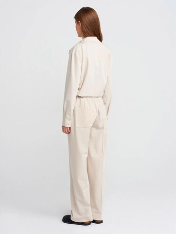 Wide Leg Pantalon 'Hose' Dilvin en blanc