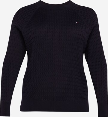 Tommy Hilfiger Curve Pullover in Blau: predná strana