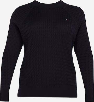 Tommy Hilfiger Curve - Pullover em azul: frente