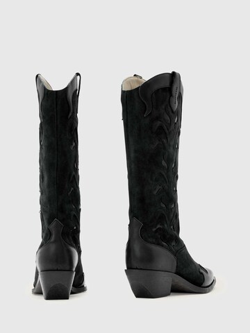 AllSaints Kovbojské boty 'DOLLY' – černá