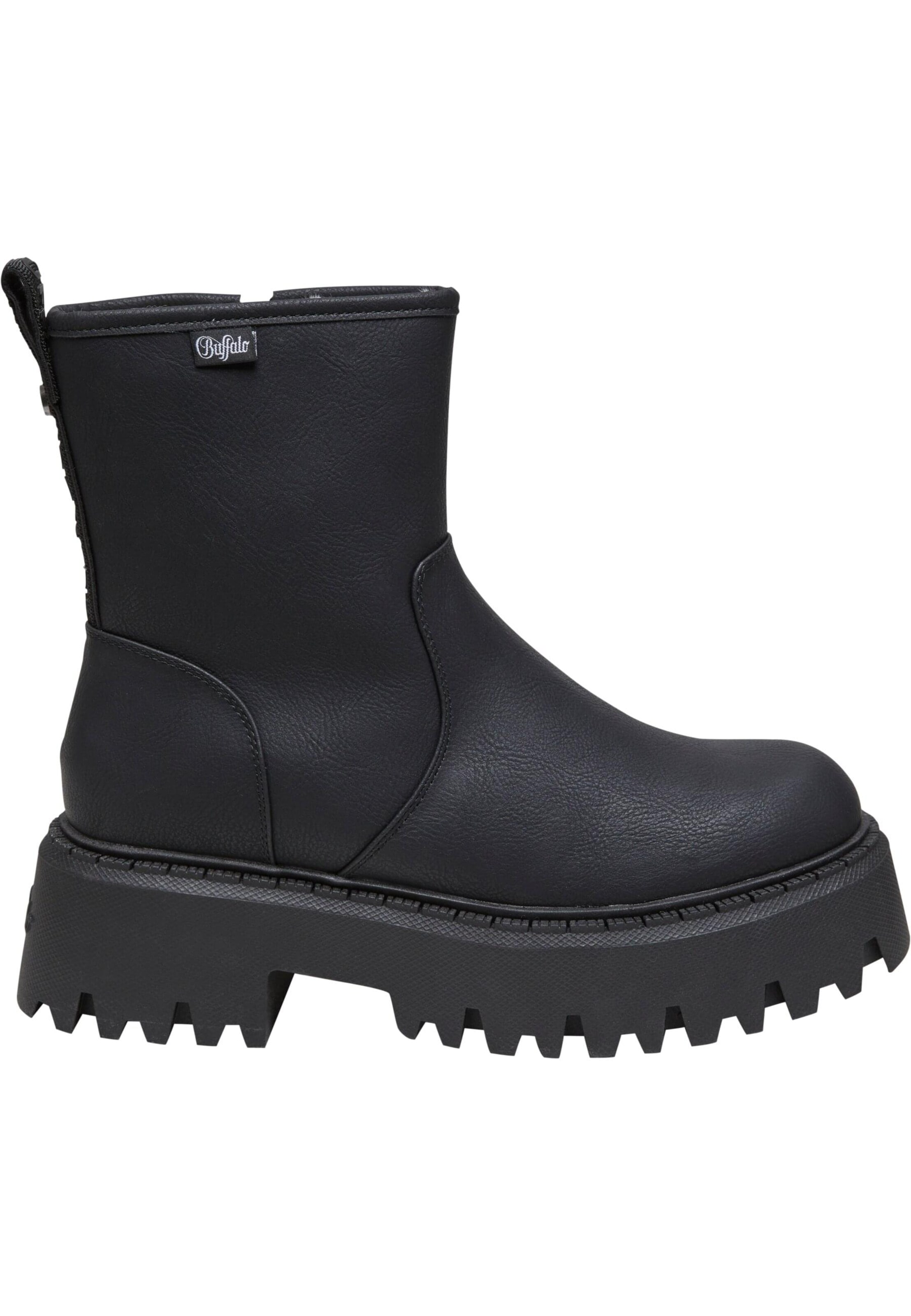 BUFFALO - Botim 'Aspen' em preto