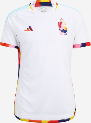 Maillot 'Belgium 22 Away' ADIDAS PERFORMANCE en blanc : devant