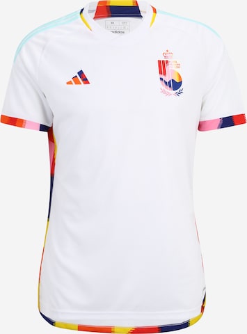 ADIDAS PERFORMANCE Jersey 'Belgium 22 Away' in White: front