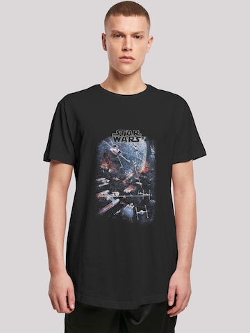 F4NT4STIC T-Shirt 'Star Wars ' in Schwarz: Vorderseite