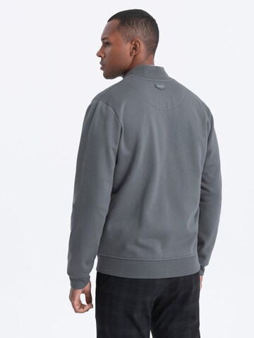 Ombre Sweat jacket 'SSZP-0148' in Grey