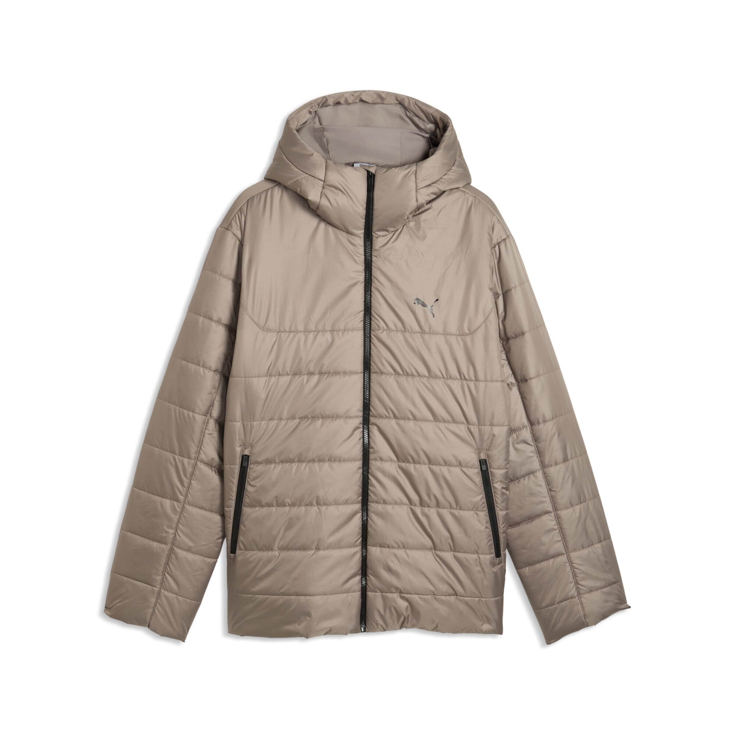 PUMA Sportjacke in Beige: Vorderseite