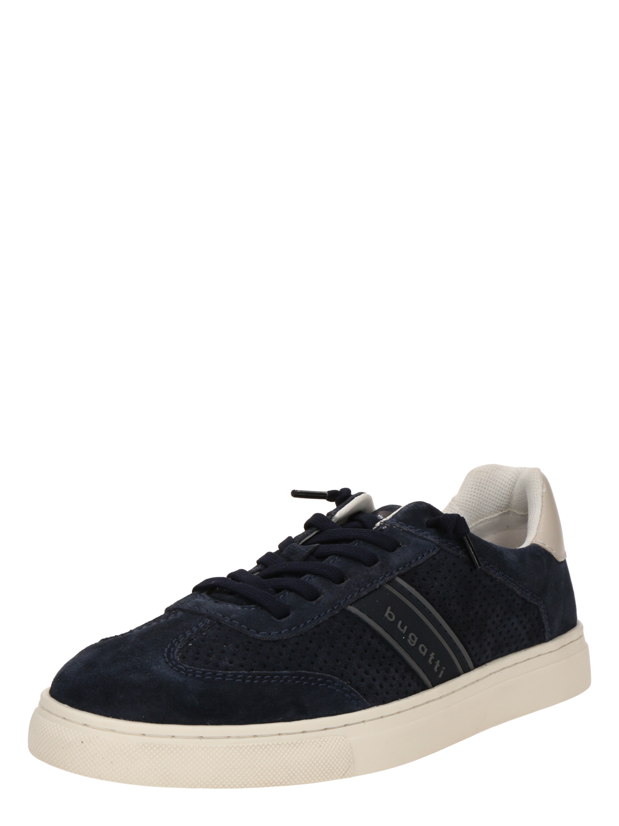 Sneaker low de la bugatti pe albastru: față