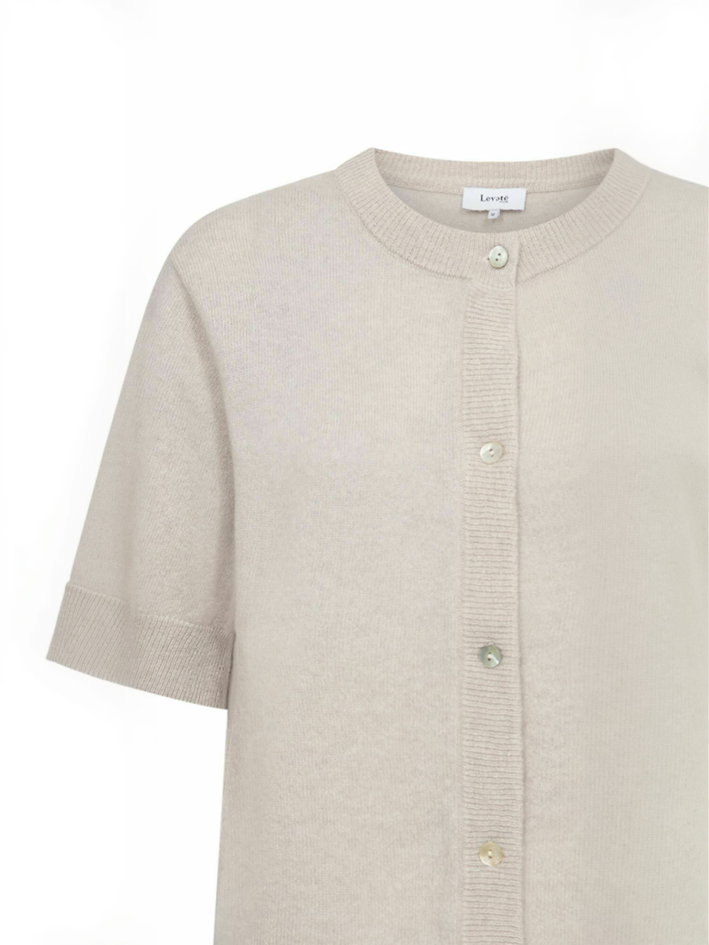 Levete Room Cardigan ' LR-ELOISE ' i beige