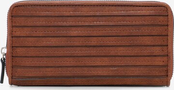 TAMARIS Wallet ' Liane ' in Brown: front
