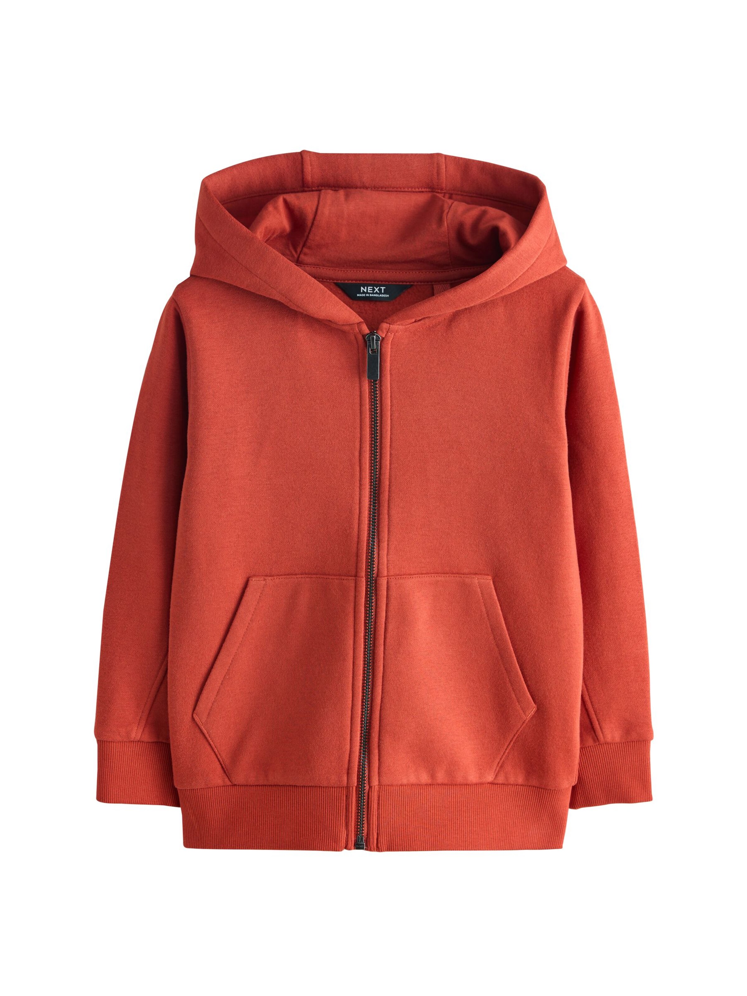 Next Кофта на молнии в Красный: спереди