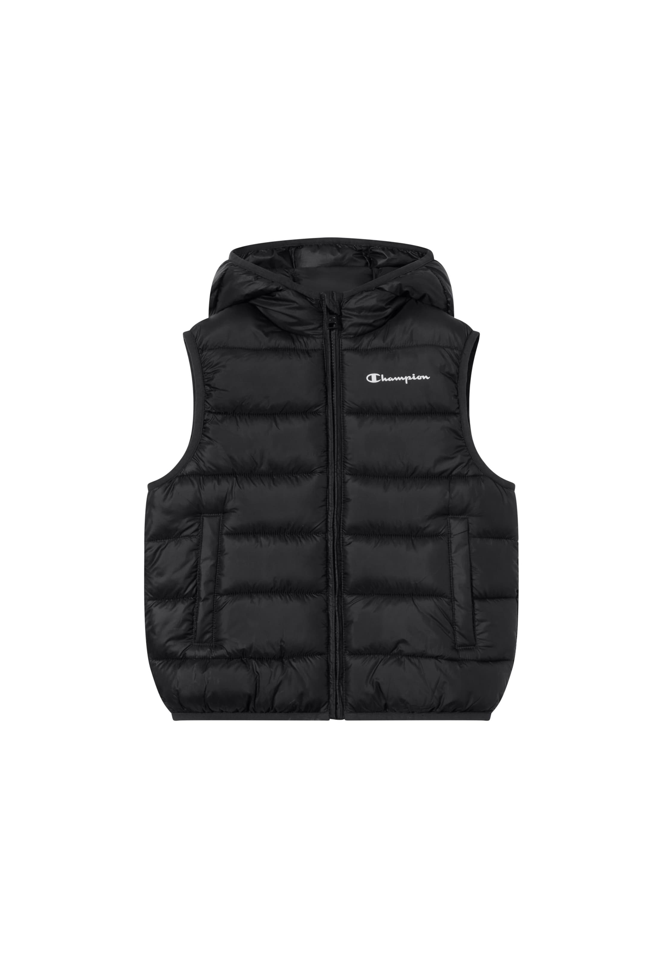 Champion Authentic Athletic Apparel Vest in Black: front