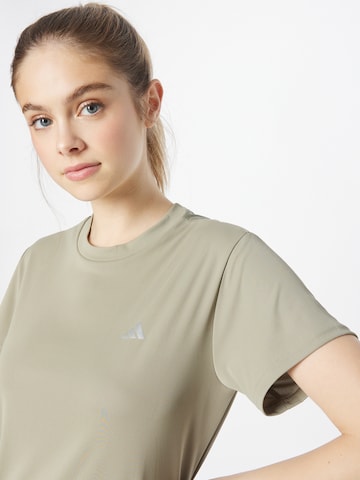 ADIDAS PERFORMANCE Performance Shirt 'Run It' in Grey