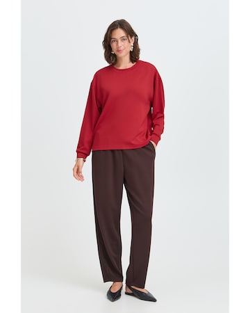 Fransa - Sweatshirt 'FRAURORA PU 7' em vermelho