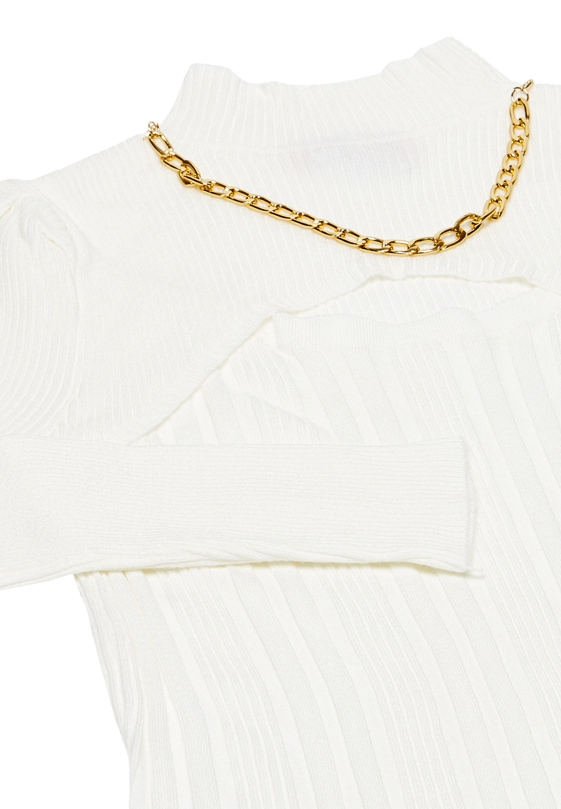 Pullover di nascita in bianco