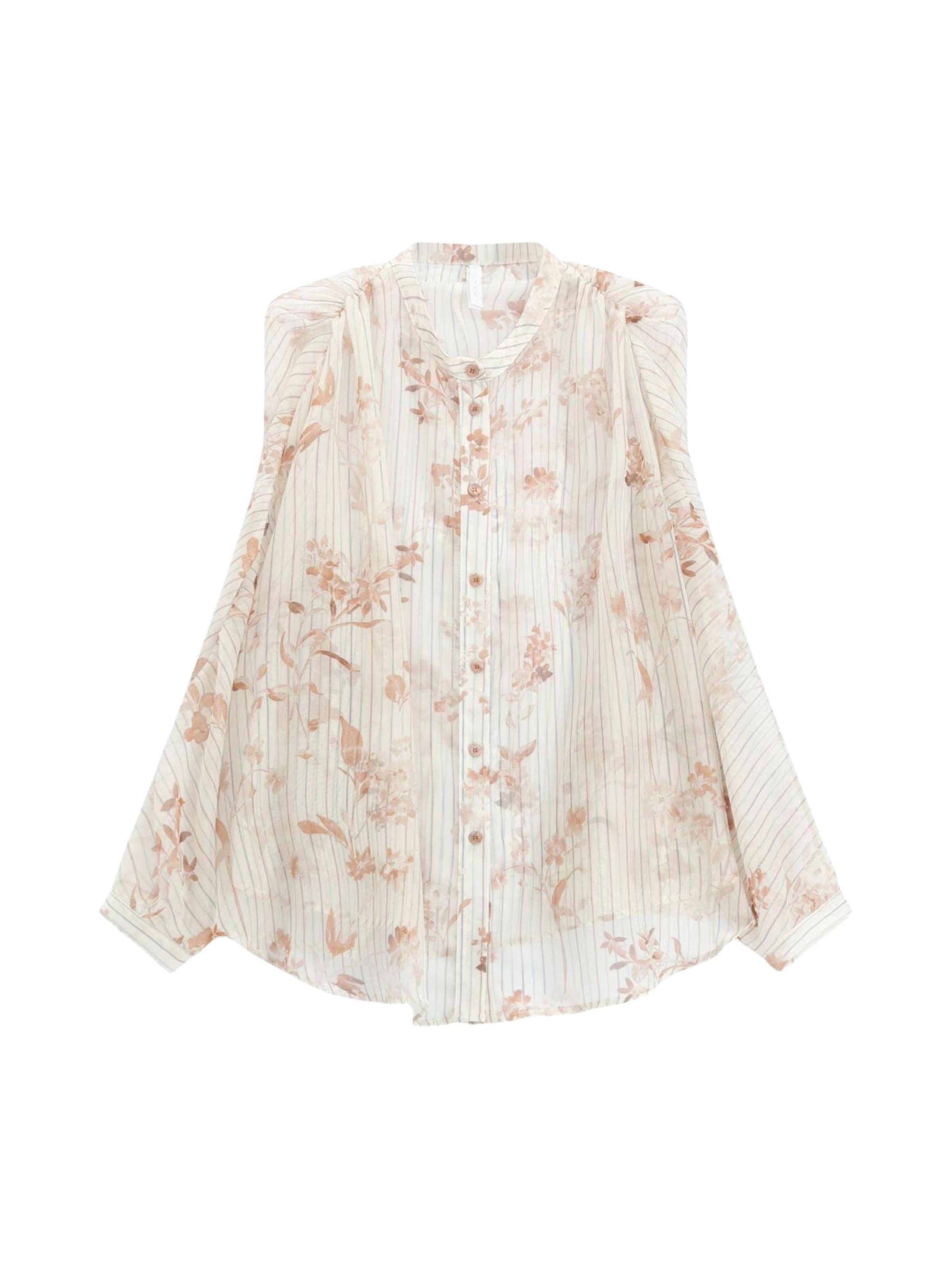 IMPERIAL Shirt 'IMPERIAL CAMICIA CAMICIA' in Beige: front