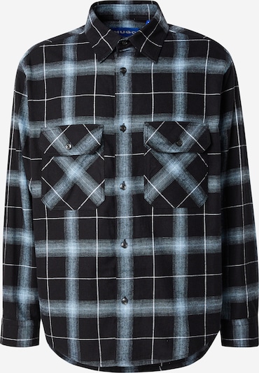 HUGO Paita 'Ebolt' värissä opaali / musta / valkoinen, Tuotenäkymä