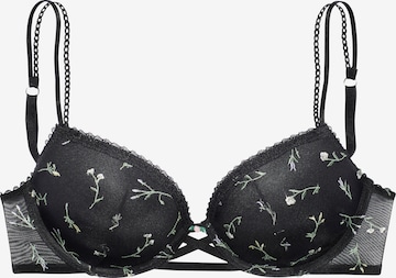 VIVANCEPush-up Grudnjak - crna boja: prednji dio