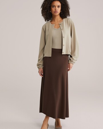 WE Fashion Top in Grau