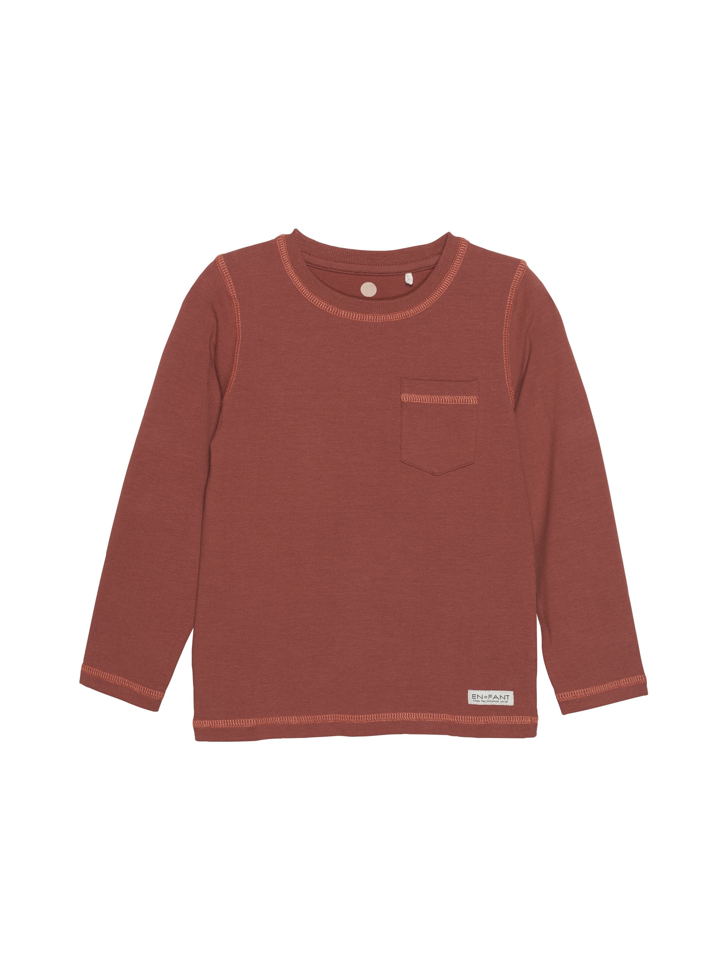 EN FANT - Camisola em vermelho: frente