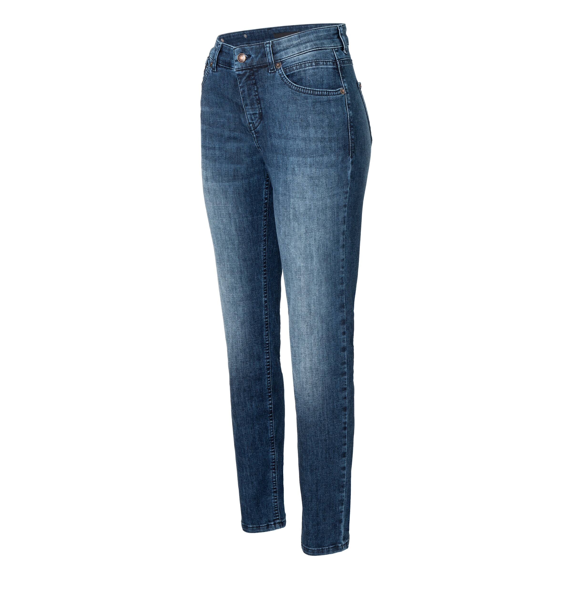 MAC Slimfit Jeans in Blau