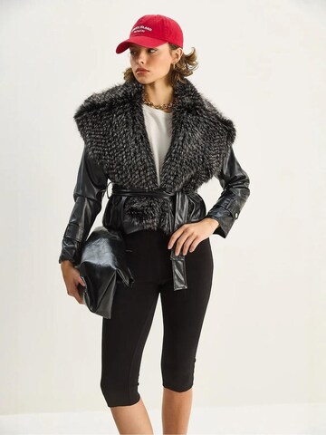 Bianco Lucci Tussenjas in Zwart