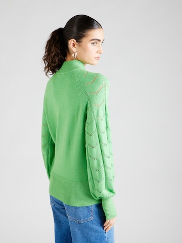 OBJECT Пуловер 'EVA' в зелено