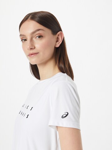 ASICS Funkční tričko 'COURT' – bílá