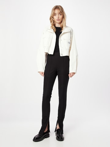 Skinny Pantalon Calvin Klein en noir