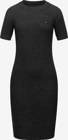 Ragwear Knitted dress 'Kolya' in Black: front