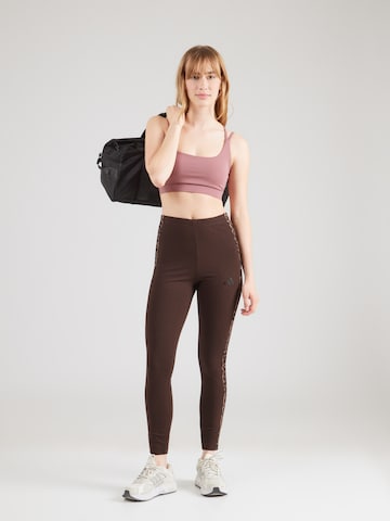 ADIDAS SPORTSWEAR Скинни Спортивные штаны в Коричневый