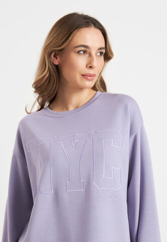 Frieda & Freddies NY Sweatshirt in Purple