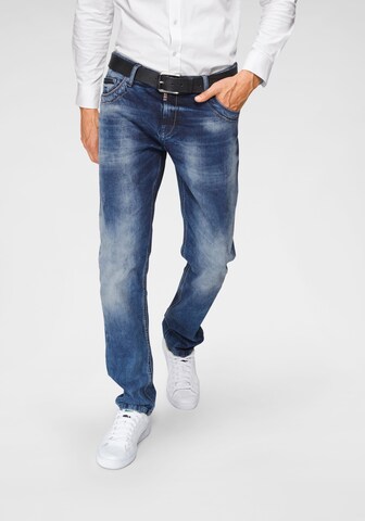 CIPO & BAXX Regular Jeans in Blau: Vorderseite