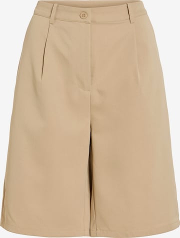 Wide Leg Pantalon VILA en beige : devant