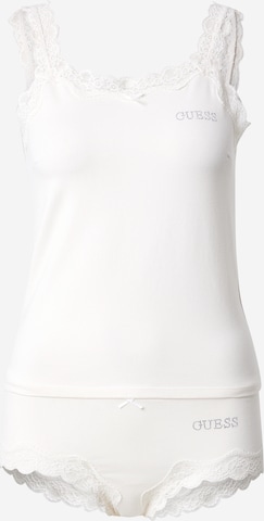 GUESS T-Shirt Alusasusetti 'MIA' värissä valkoinen: etupuoli