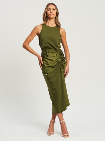 Rochie de cocktail 'WISTERIA' de la Chancery pe verde